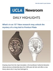 Email Inspiration from UCLA Newsroom