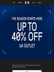 Email Inspiration from Under Armour