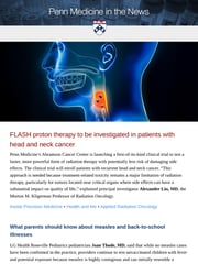 Email Inspiration from University of Pennsylvania Health System