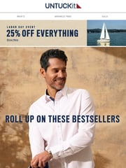 Email Inspiration from UNTUCKit