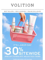 Email Inspiration from Volition Beauty