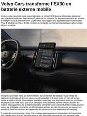 Email Inspiration from Volvo Car France