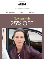 Email Inspiration from White House Black Market