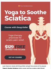 Email Inspiration from Yoga International