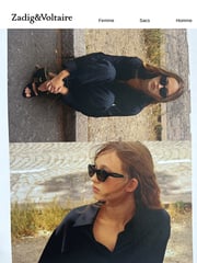 Email Inspiration from Zadig&Voltaire