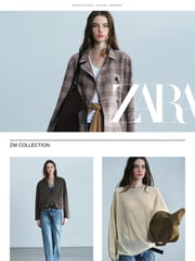 Email Inspiration from Zara