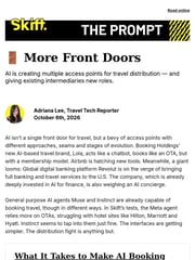 Email Inspiration from Adriana Lee, Travel Tech Reporter