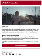 Email Inspiration from AFC Ajax
