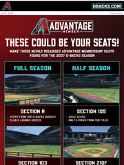 Email Inspiration from Arizona Diamondbacks