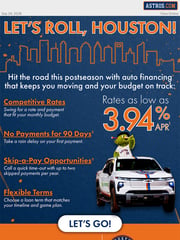 Email Inspiration from astros.com Partners