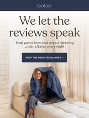 Email Inspiration from Baloo Living