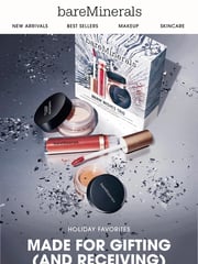 Email Inspiration from bareMinerals