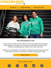 Email Inspiration from Boston ProShop
