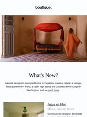 Email Inspiration from Boutique