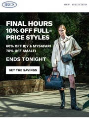 Email Inspiration from Bric's