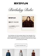 Email Inspiration from By.Dyln