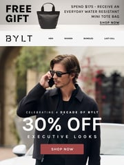 Email Inspiration from BYLT