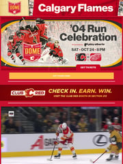 Email Inspiration from Calgary Flames