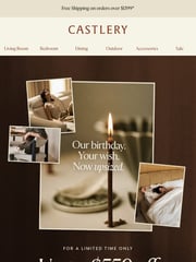 Email Inspiration from Castlery