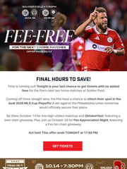Email Inspiration from Chicago Fire FC
