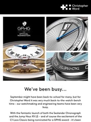 Email Inspiration from Christopher Ward