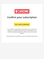 Email Inspiration from Chrome Industries