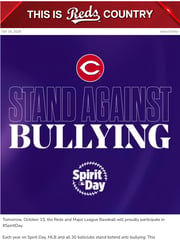 Email Inspiration from Cincinnati Reds
