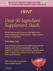 Email Inspiration from Clevr Blends