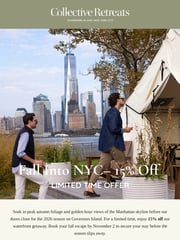 Email Inspiration from Collective Retreats Governors Island