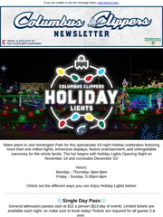 Email Inspiration from Columbus Clippers