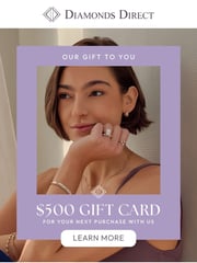 Email Inspiration from Diamonds Direct