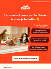 Email Inspiration from Dierenarts Joy van Just Russel