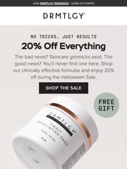 Email Inspiration from DRMTLGY