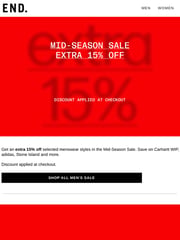 Email Inspiration from END.