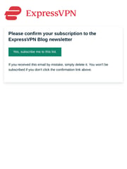 Email Inspiration from ExpressVPN Newsletter