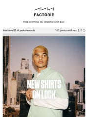 Email Inspiration from Factorie
