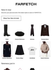 Email Inspiration from FARFETCH