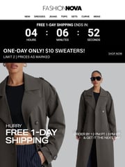 Email Inspiration from Fashion Nova