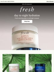 Email Inspiration from fresh