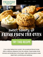 Email Inspiration from Frontier Co-op