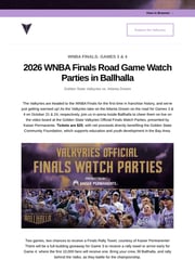 Email Inspiration from Golden State Valkyries