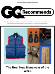 Email Inspiration from GQ Recommends