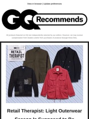 Email Inspiration from GQ Recommends