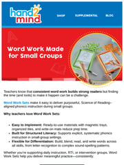 Email Inspiration from hand2mind