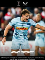 Email Inspiration from Harlequins Store