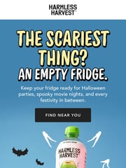 Email Inspiration from Harmless Harvest
