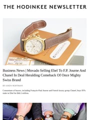 Email Inspiration from Hodinkee