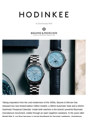 Email Inspiration from Hodinkee
