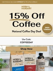 Email Inspiration from Horn & Hardart