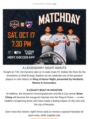 Email Inspiration from Houston Dynamo FC